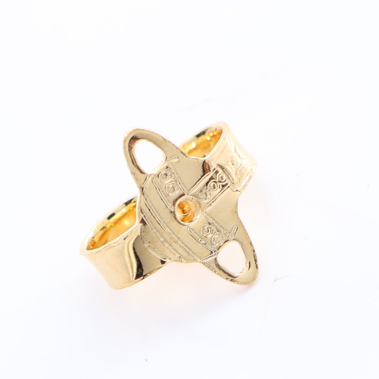 NANO SOLITAIRE オーブ ピアス GP ラインストーン ゴールド クリア ヴィヴィアンウエストウッド アクセサリー Vivienne Westwood