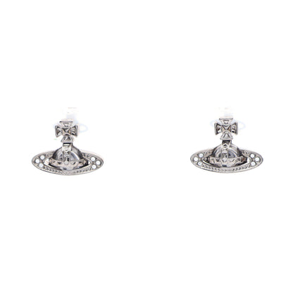 PINA BAS RELIEF EARRINGS ピナ バス レリーフ ピアス ラインストーン シルバー クリア ヴィヴィアンウエストウッド アクセサリー Vivienne Westwood