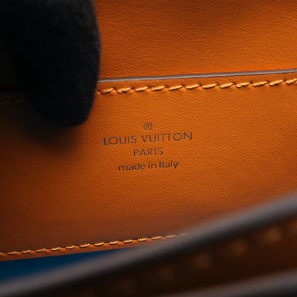 LV PONT 9 LVポンヌフ サマーゴールド ショルダーバッグ レザー オレンジ ルイヴィトン