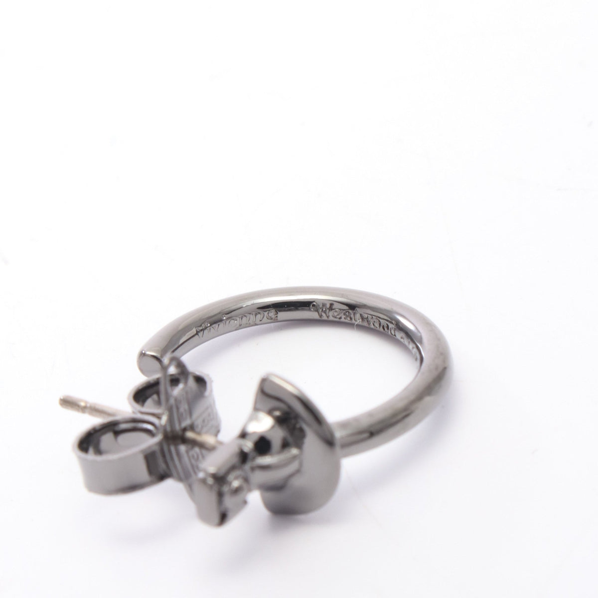 VERA STUD ヴェラ スタッド 片耳用 ピアス ブラック ヴィヴィアンウエストウッド アクセサリー Vivienne Westwood