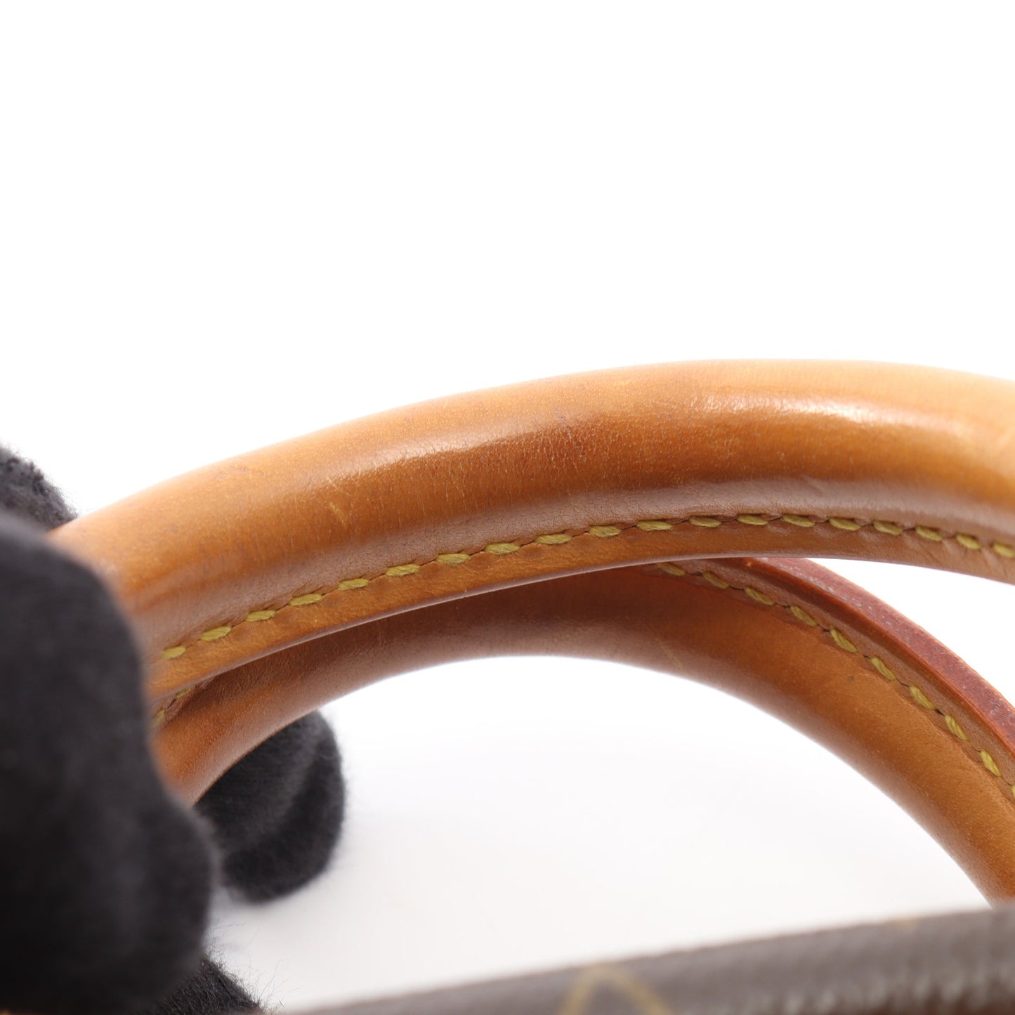 トゥルーヴィル モノグラム ハンドバッグ PVC レザー ブラウン ルイヴィトン