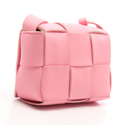 CANDY キャンディ カセット ミニ バッグ ショルダーバッグ レザー ピンク ボッテガヴェネタ
