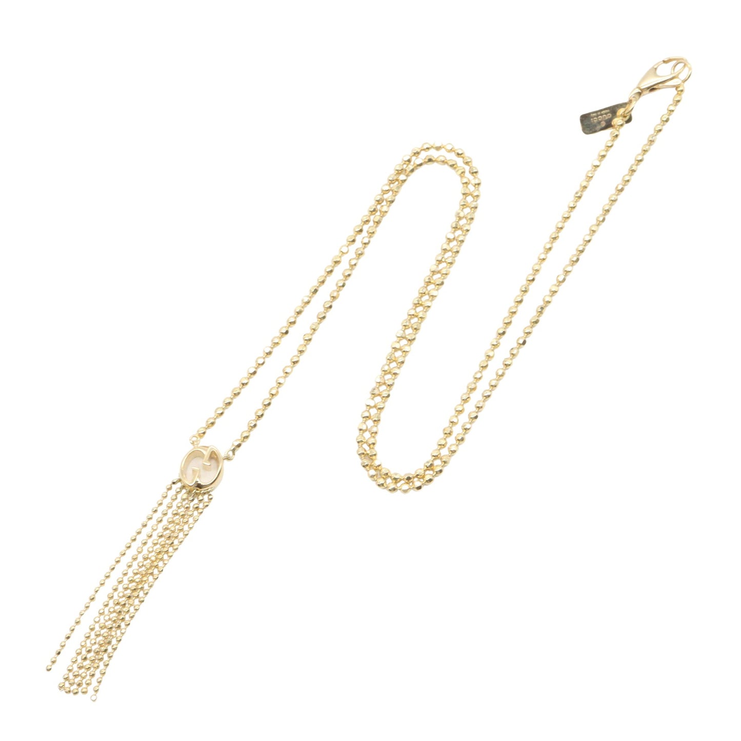 GGフリンジネックレス ネックレス K18YG イエローゴールド グッチ
