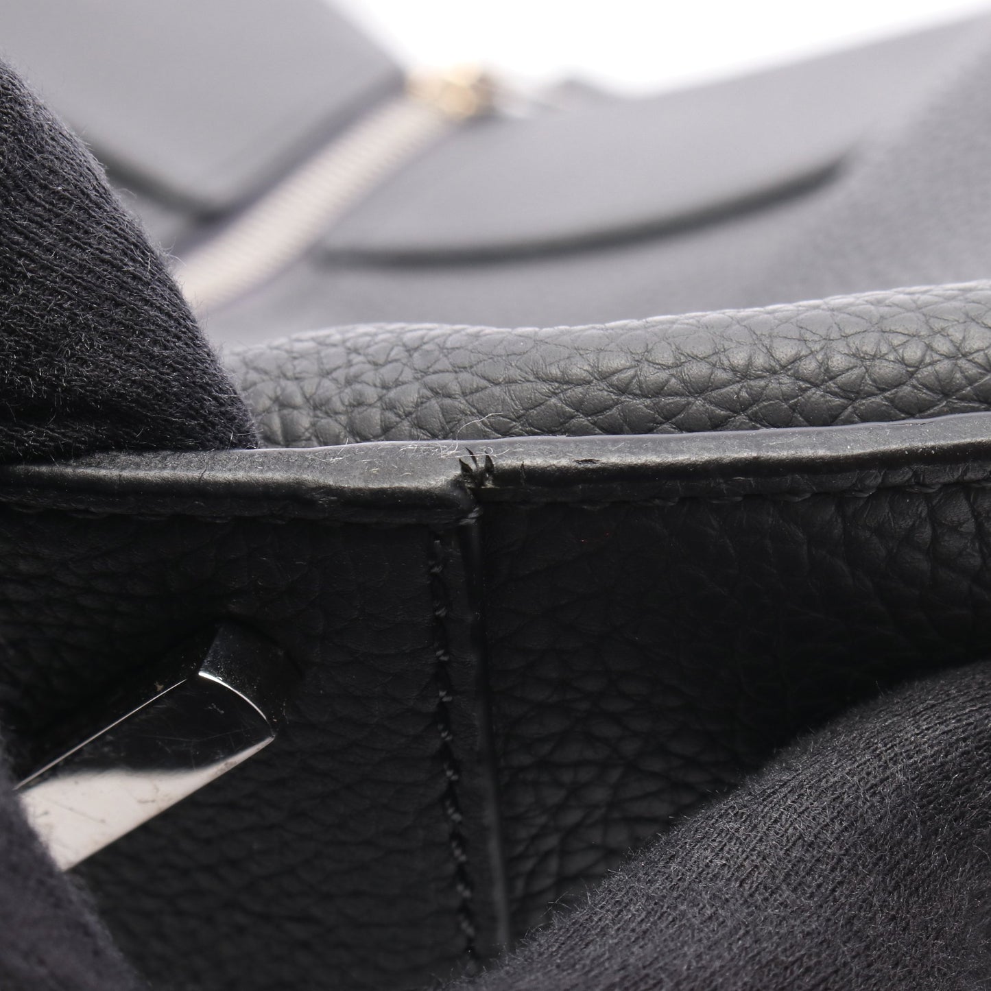 HAMMOCK MEDIUM ハンモック ミディアム 2WAY ハンドバッグ レザー ダークグレー ロエベ