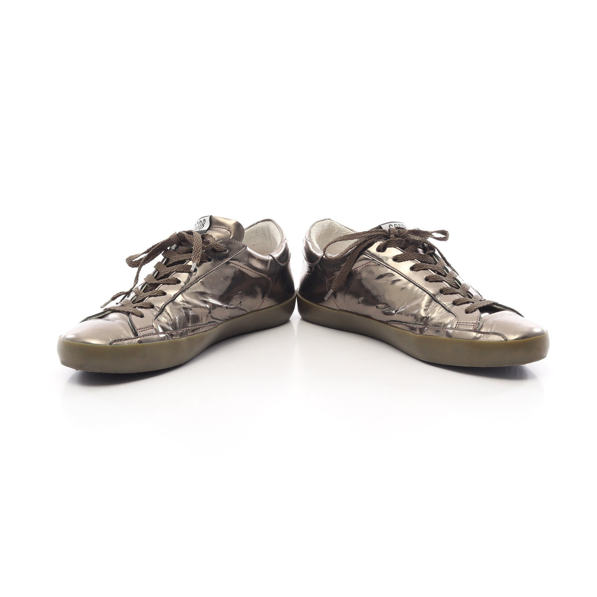 SUPERSTAR メタリック スニーカー レザー ブロンズ ゴールデングース