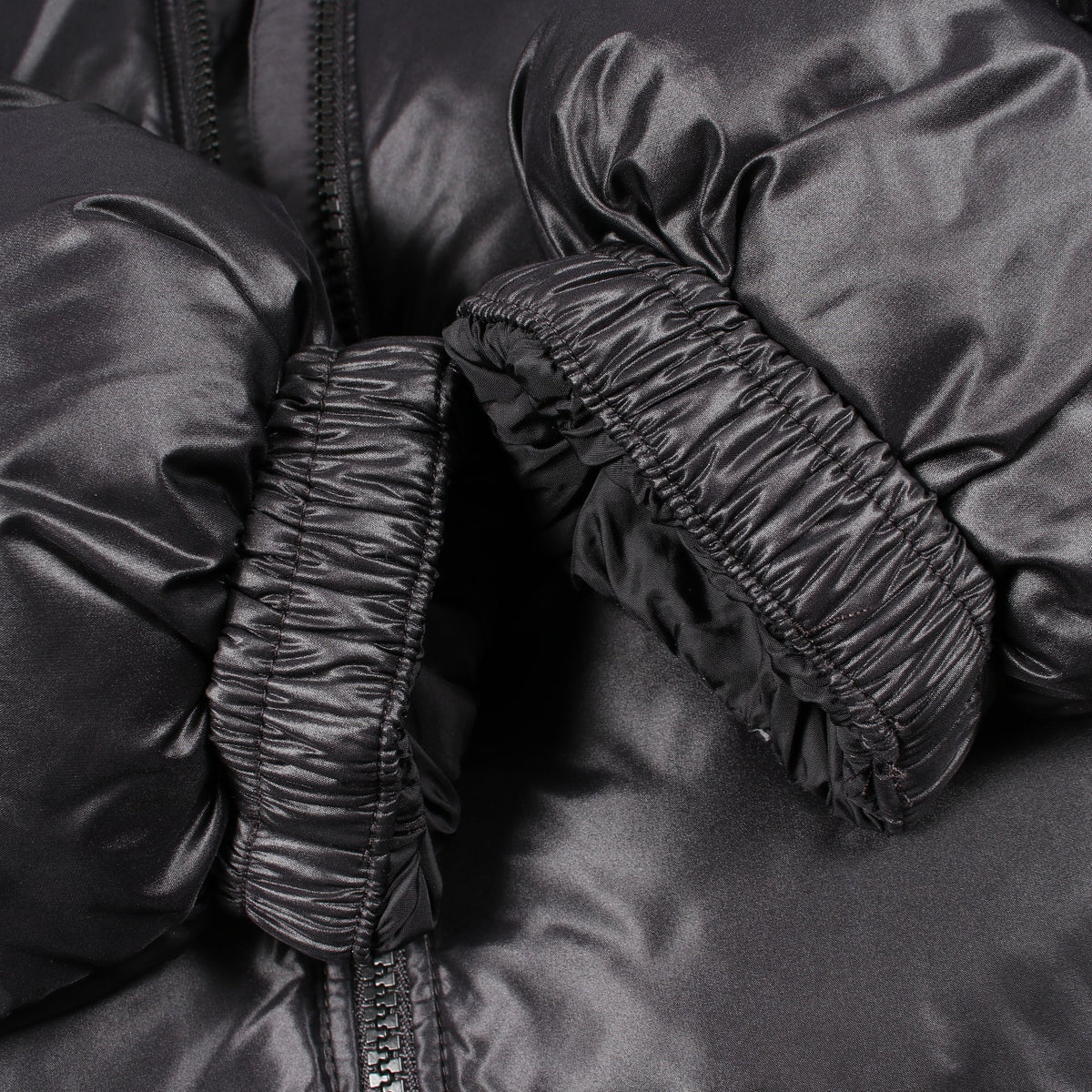 M'S NUPTSE ON BALL JACKET フード付き 中綿 ジャケット ナイロン ブラック ザノースフェイス ホワイトレーベル
