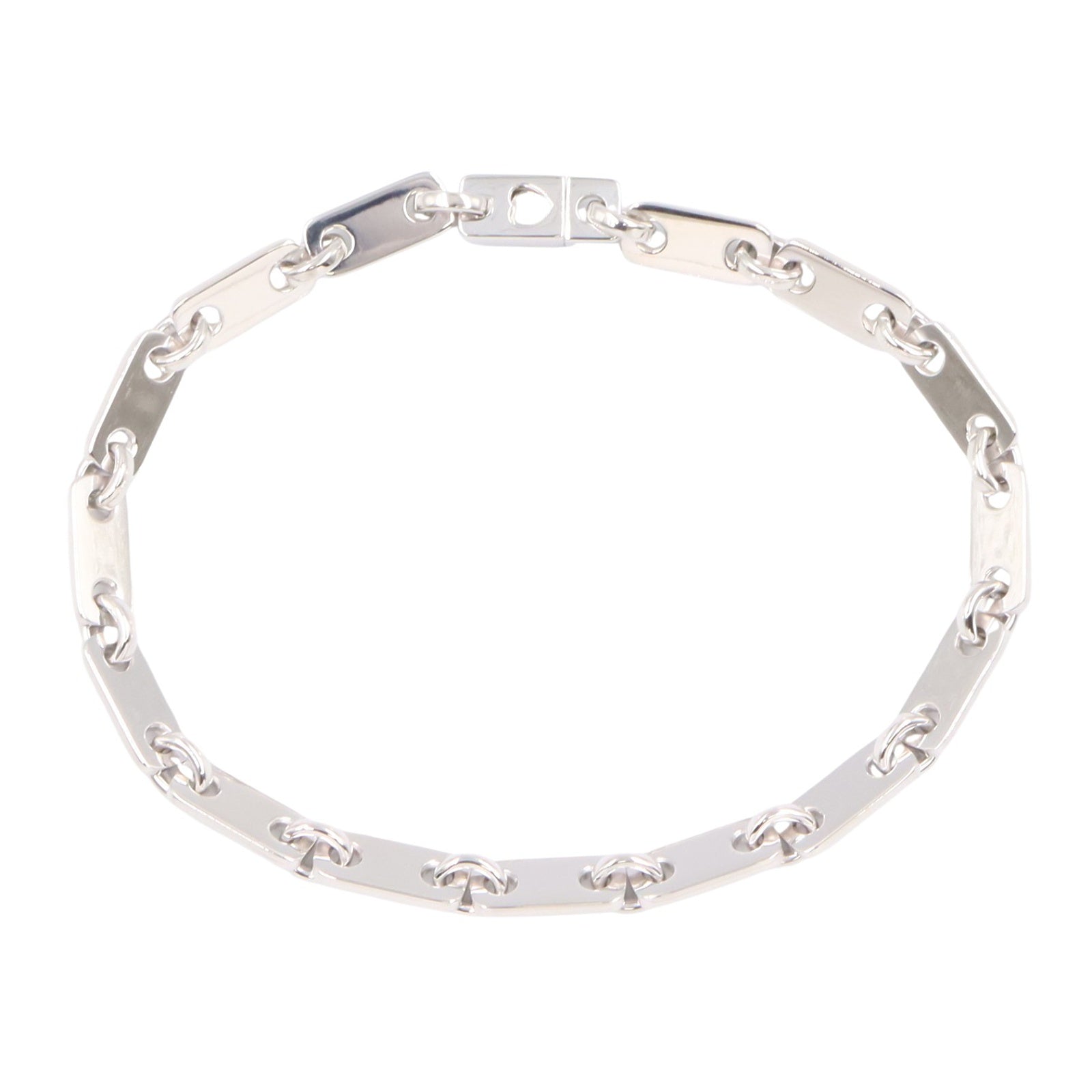 フィデリティ ハートキー ブレスレット ブレスレット K18WG ホワイトゴールド カルティエ アクセサリー Cartier