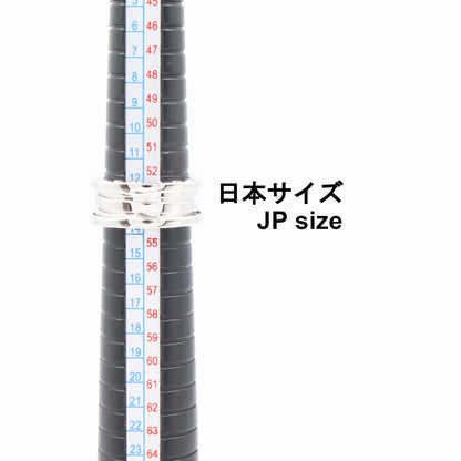 B-zero1 ビーゼロワン リング 3バンド リング 指輪 K18WG ホワイトゴールド ブルガリ
