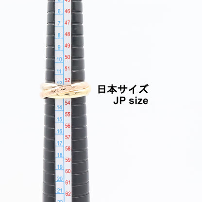 トリニティ リング リング 指輪 K18YG K18WG K18PG イエローゴールド ホワイトゴールド ピンクゴールド カルティエ アクセサリー Cartier