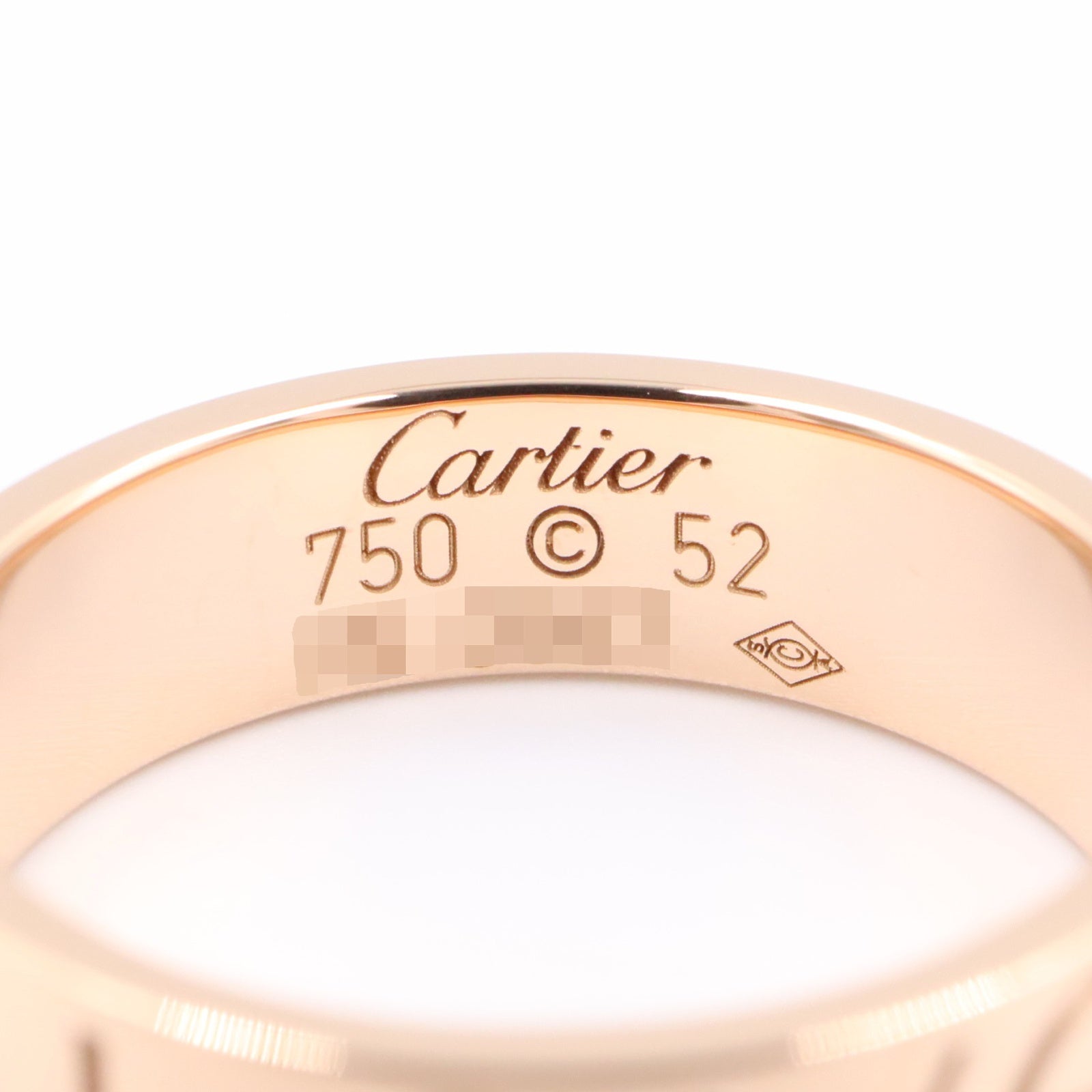 ラブ リング リング 指輪 K18PG ピンクゴールド カルティエ アクセサリー Cartier