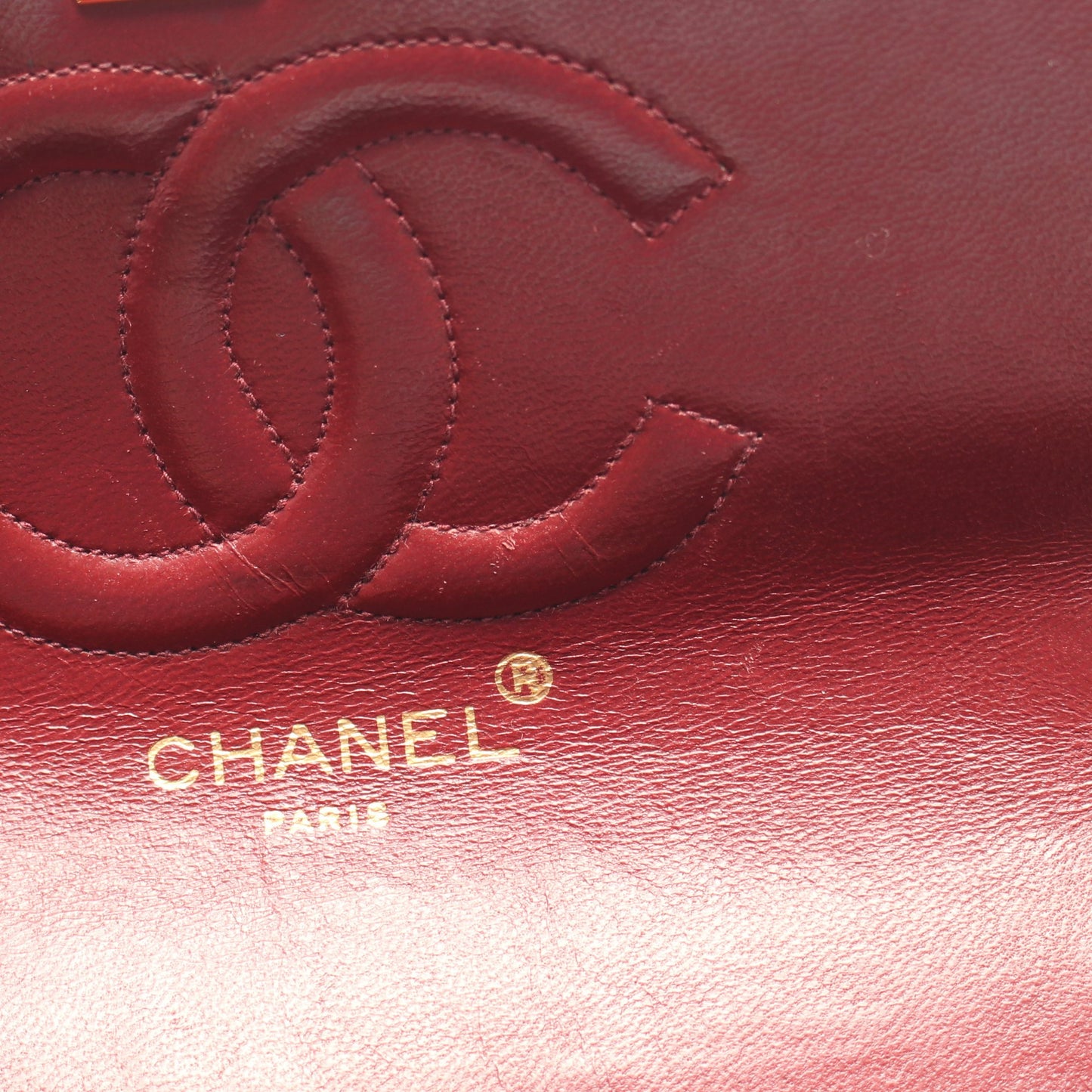 マトラッセ チェーンショルダーバッグ ラムスキン ブラック ゴールド金具 シャネル