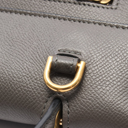 BELT BAG MICRO ベルトバッグ マイクロ 2WAY ハンドバッグ レザー グレー セリーヌ