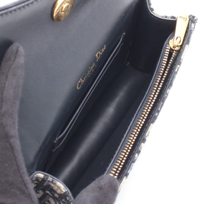 SADDLE サドル オブリーク ベルトポーチ ウエストバッグ ボディバッグ キャンバス レザー ネイビー ベージュ クリスチャンディオール