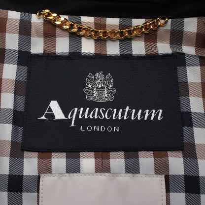 Aquascutum × JOURNAL STANDARD L'ESSAGE ステンカラーコート コットン ネイビー アクアスキュータム アウター Aquascutum