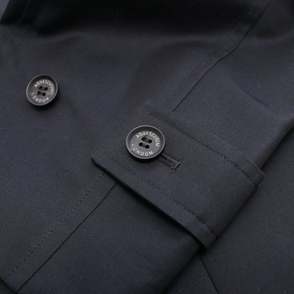 Aquascutum × JOURNAL STANDARD L'ESSAGE ステンカラーコート コットン ネイビー アクアスキュータム アウター Aquascutum