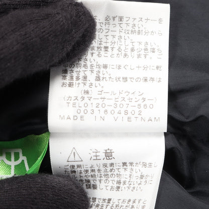 NOVELTY NUPTSE JACKET カモフラージュ フード付き ダウンジャケット ナイロン カーキグリーン ブラック ザノースフェイス