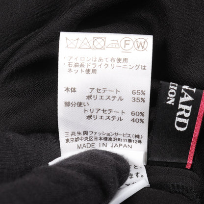 花柄 ワンピース ブラック ピンク レオナールファッション