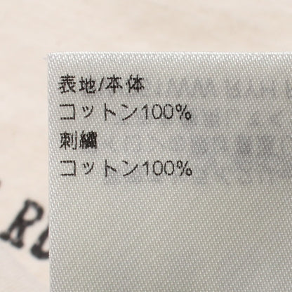 ロゴ ラグランスリーブ 長袖Tシャツ コットン アイボリー ブラック ルイヴィトン