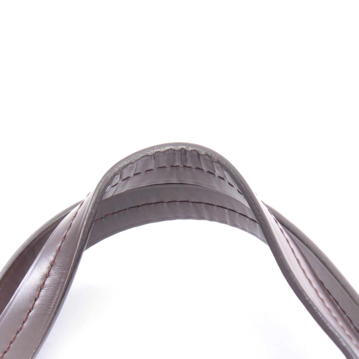 イエナPM ダミエエベヌ ショルダーバッグ トートバッグ PVC レザー ブラウン ルイヴィトン
