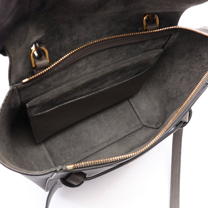 BELT BAG MICRO ベルトバッグ マイクロ 2WAY ハンドバッグ レザー グレー セリーヌ