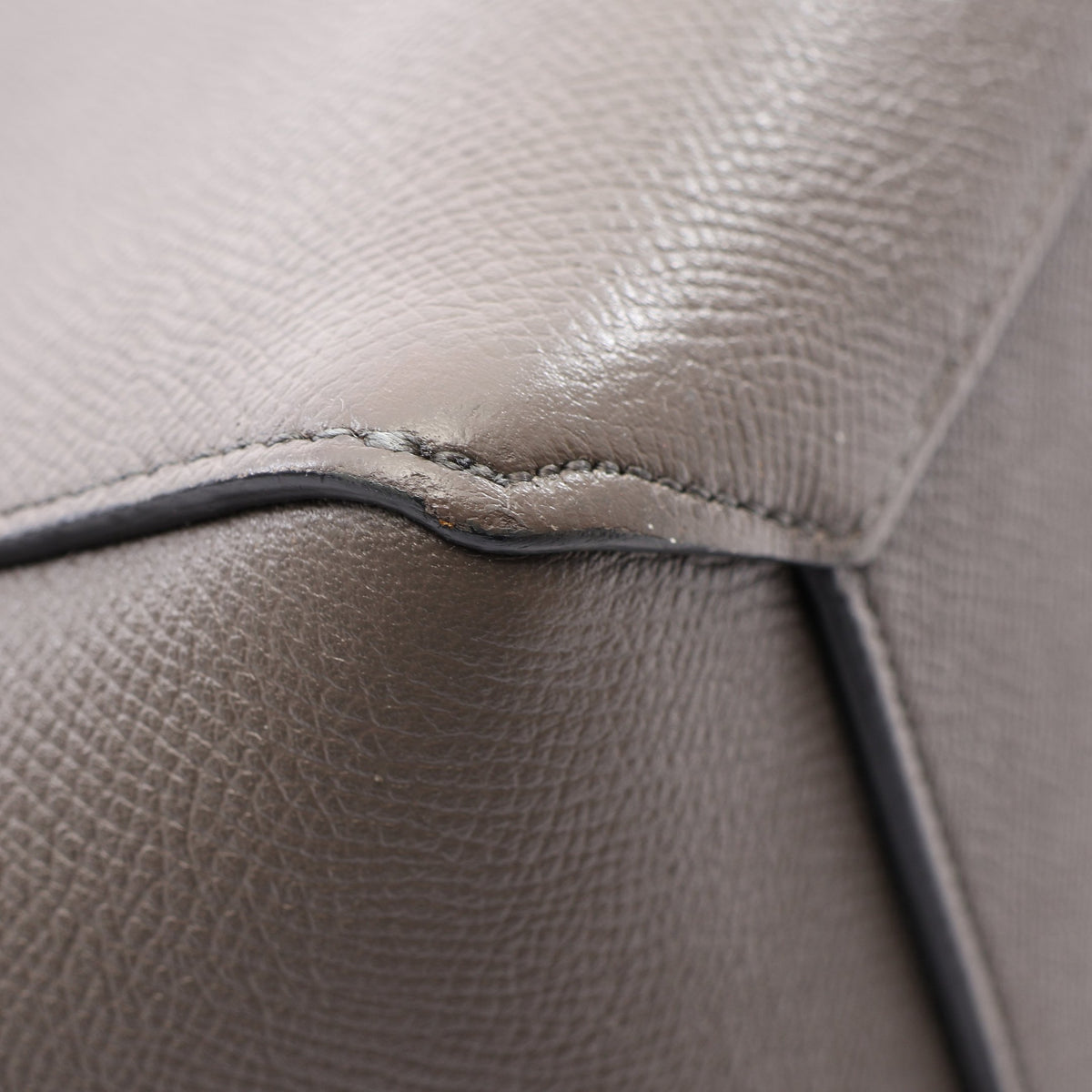 BELT BAG MICRO ベルトバッグ マイクロ 2WAY ハンドバッグ レザー グレー セリーヌ