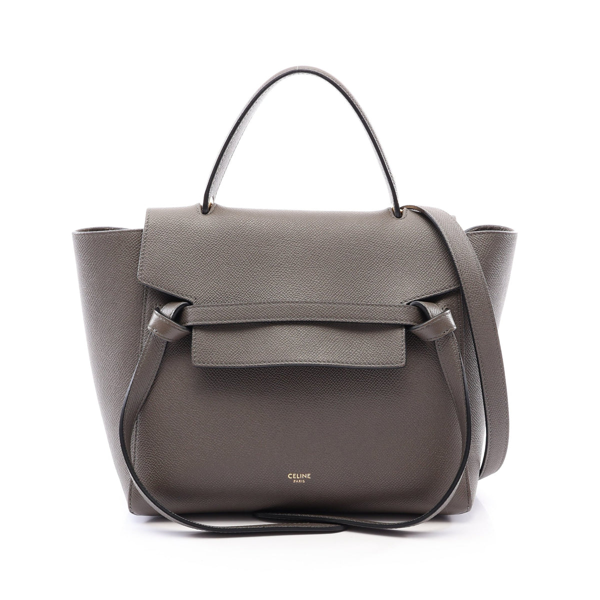 BELT BAG MICRO ベルトバッグ マイクロ 2WAY ハンドバッグ レザー グレー セリーヌ