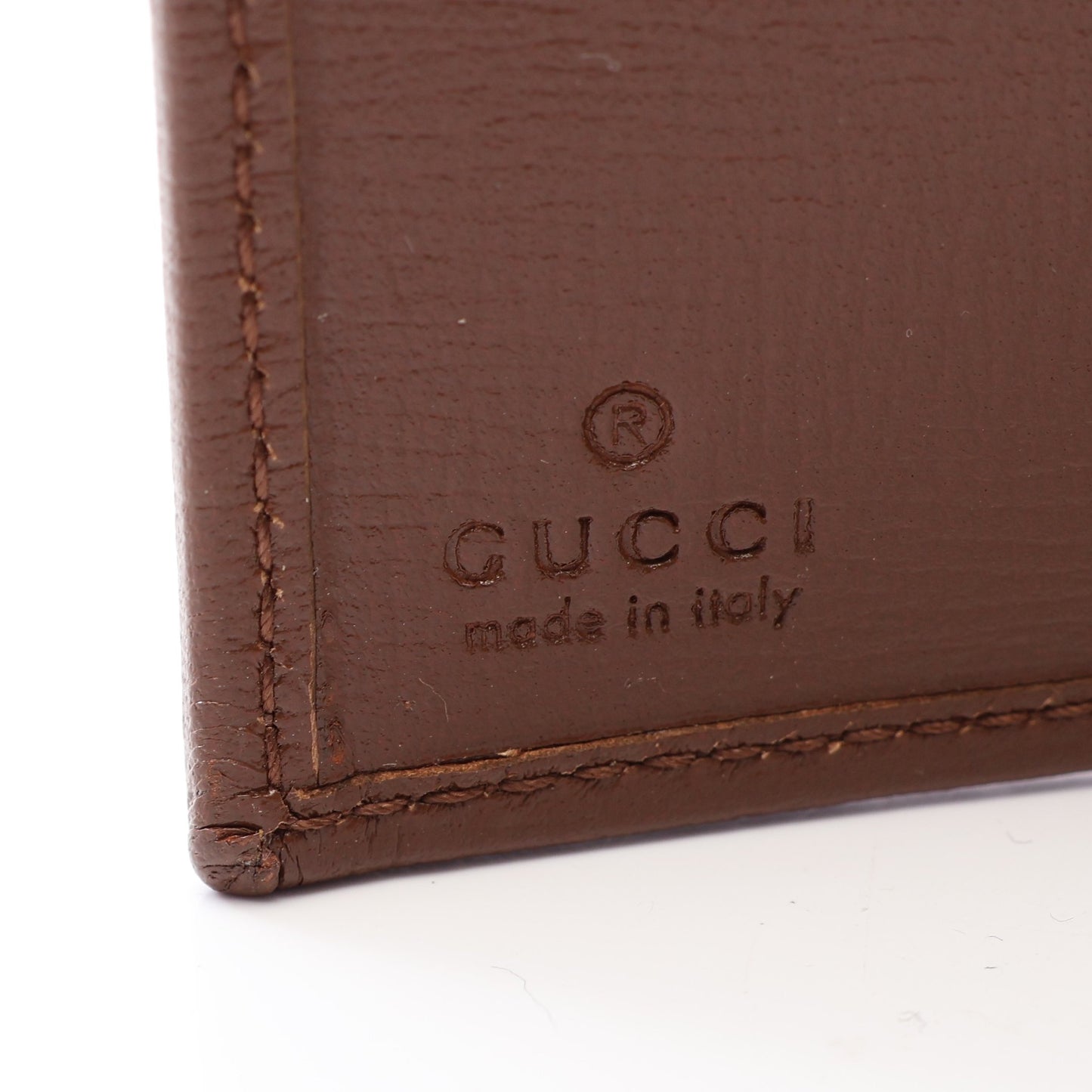 GUCCI × BALENCIAGA ザ ハッカー プロジェクト ネオ クラシック ウォレット 三つ折り財布 キャンバス レザー ベージュ ブラウン グッチ