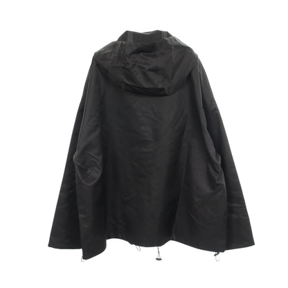 フード付き ジップアップ ジャケット ナイロン ブラック グッチ