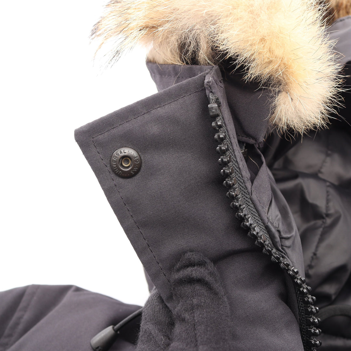 SHELBURNE PARKA BLACK LABEL シェルバーン パーカ フード付き ダウンコート ブラック カナダグース