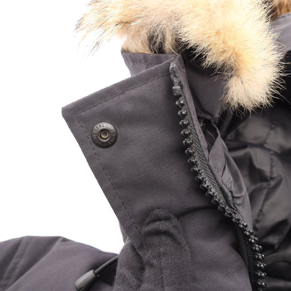 SHELBURNE PARKA BLACK LABEL シェルバーン パーカ フード付き ダウンコート ブラック カナダグース