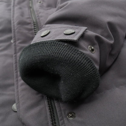 SHELBURNE PARKA BLACK LABEL シェルバーン パーカ フード付き ダウンコート ブラック カナダグース