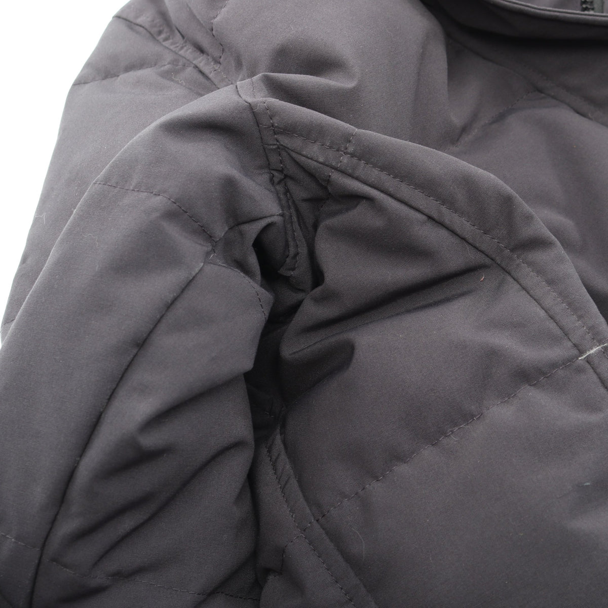 SHELBURNE PARKA BLACK LABEL シェルバーン パーカ フード付き ダウンコート ブラック カナダグース