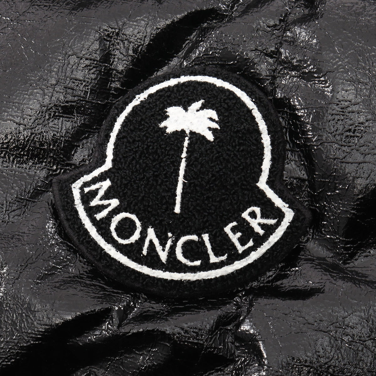 MONCLER GENIUS 8 PALM ANGELS SIMOOM ダウンジャケット ブラック モンクレール