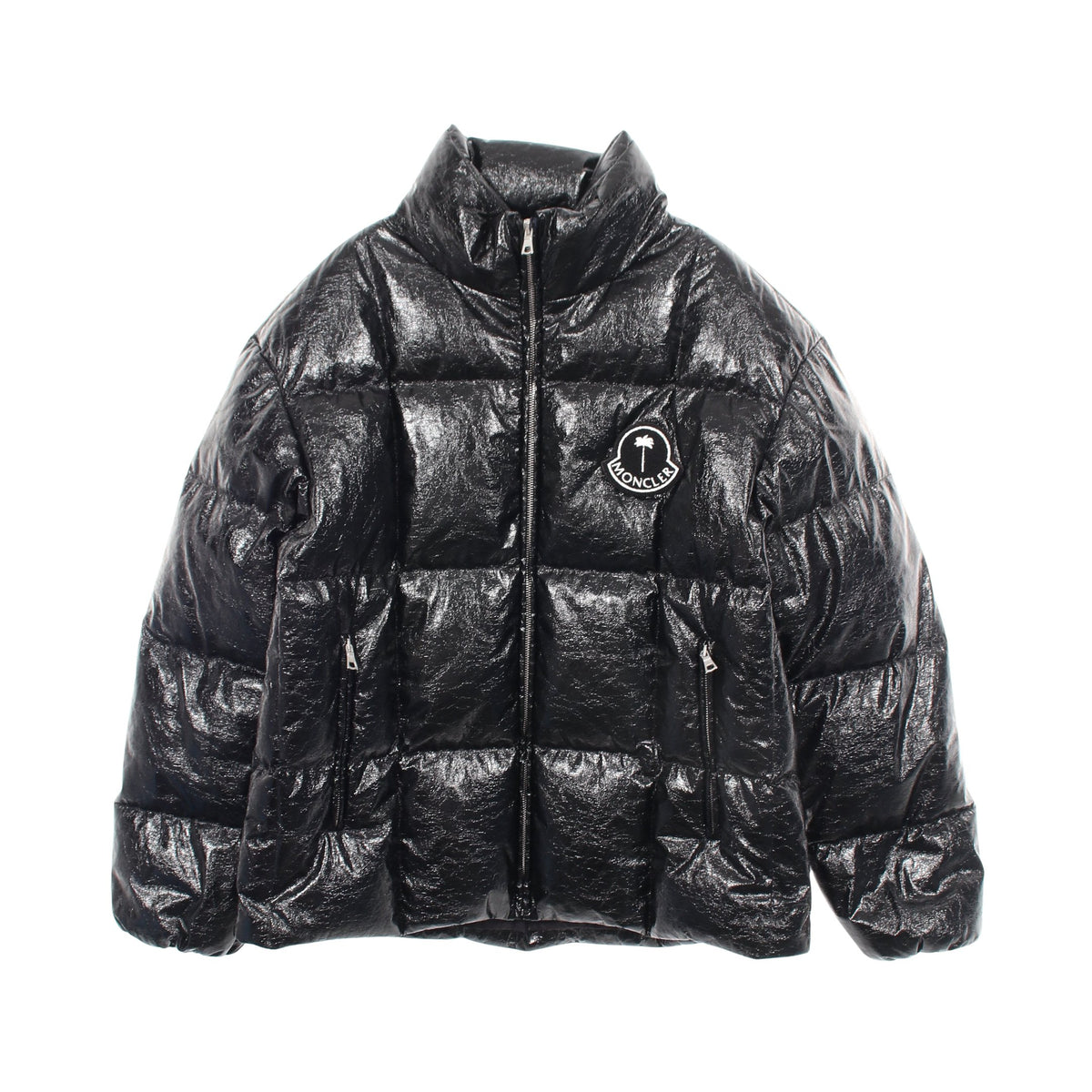 MONCLER GENIUS 8 PALM ANGELS SIMOOM ダウンジャケット ブラック モンクレール