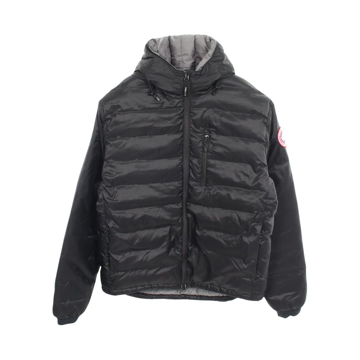 Lodge Hoody ロッジ フード付き ダウンジャケット ナイロン ブラック カナダグース