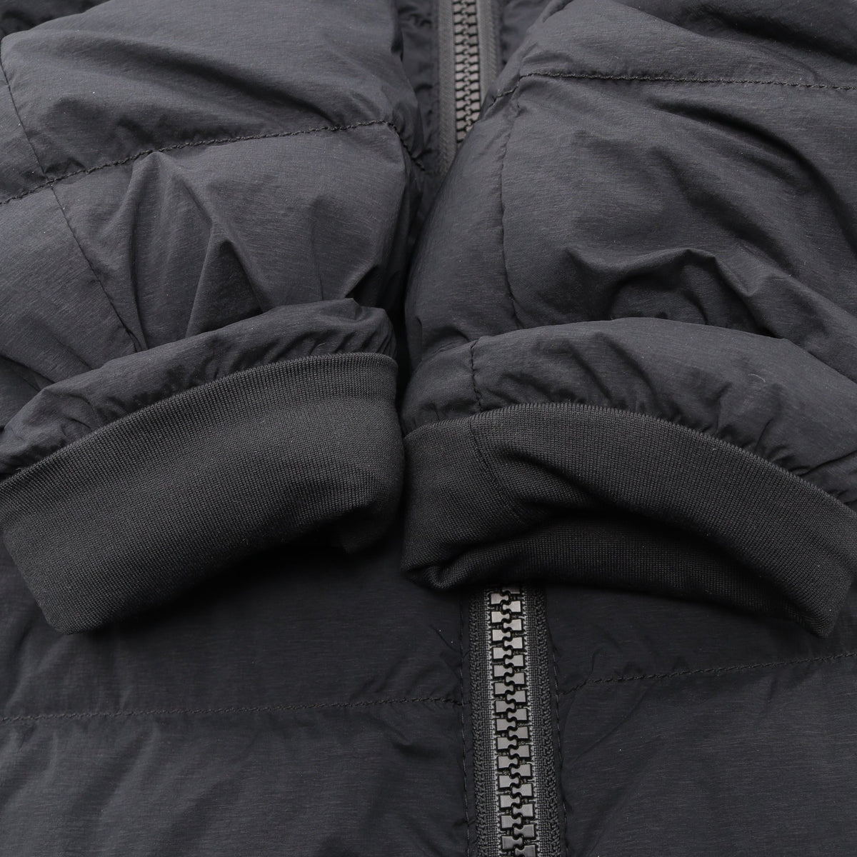 Clair Long Coat クレア フード付き ロング ダウンコート ナイロン ブラック カナダグース