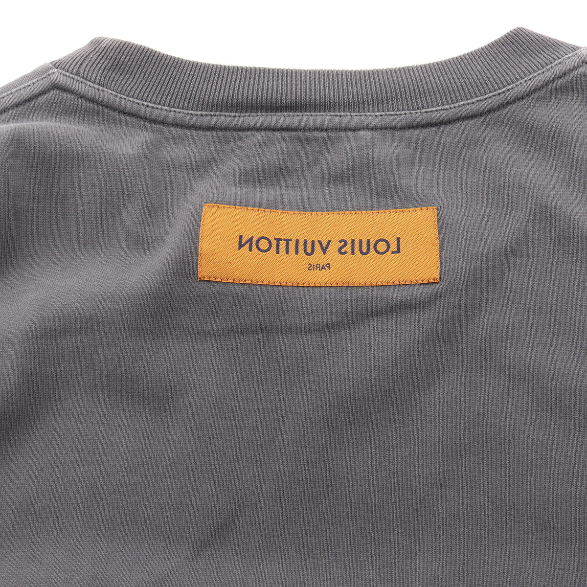 インサイドアウト ヴィンテージ加工 半袖Tシャツ コットン グレー ルイヴィトン