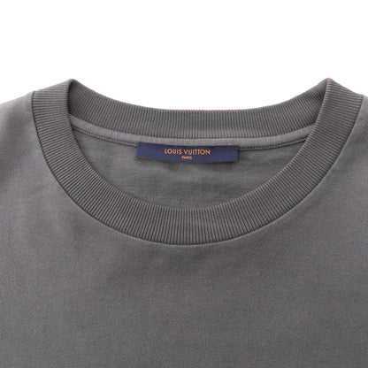 インサイドアウト ヴィンテージ加工 半袖Tシャツ コットン グレー ルイヴィトン