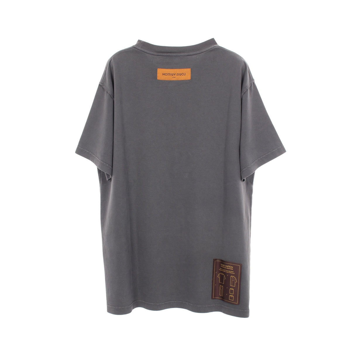 インサイドアウト ヴィンテージ加工 半袖Tシャツ コットン グレー ルイヴィトン