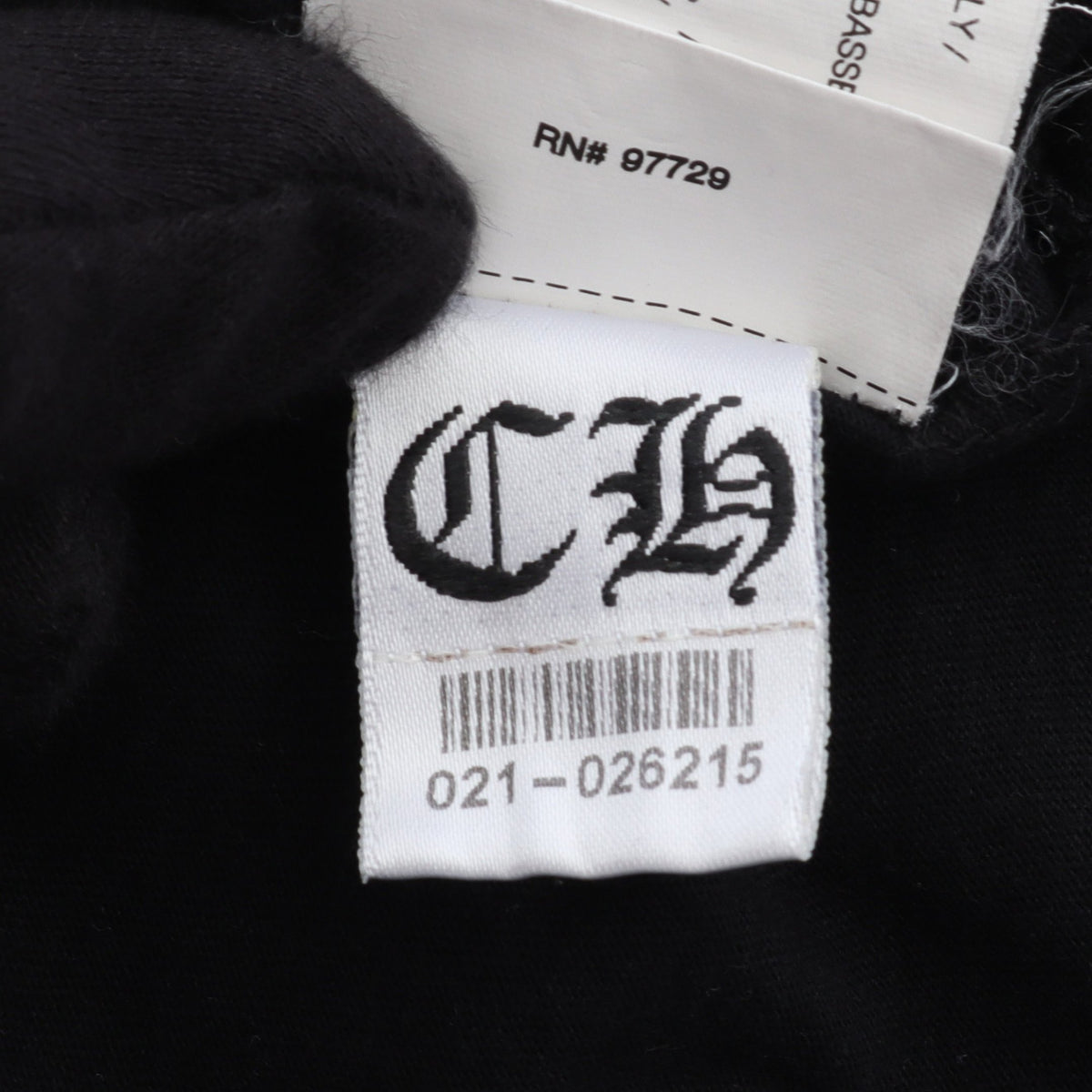 ホースシュー 半袖Tシャツ コットン ブラック クロムハーツ