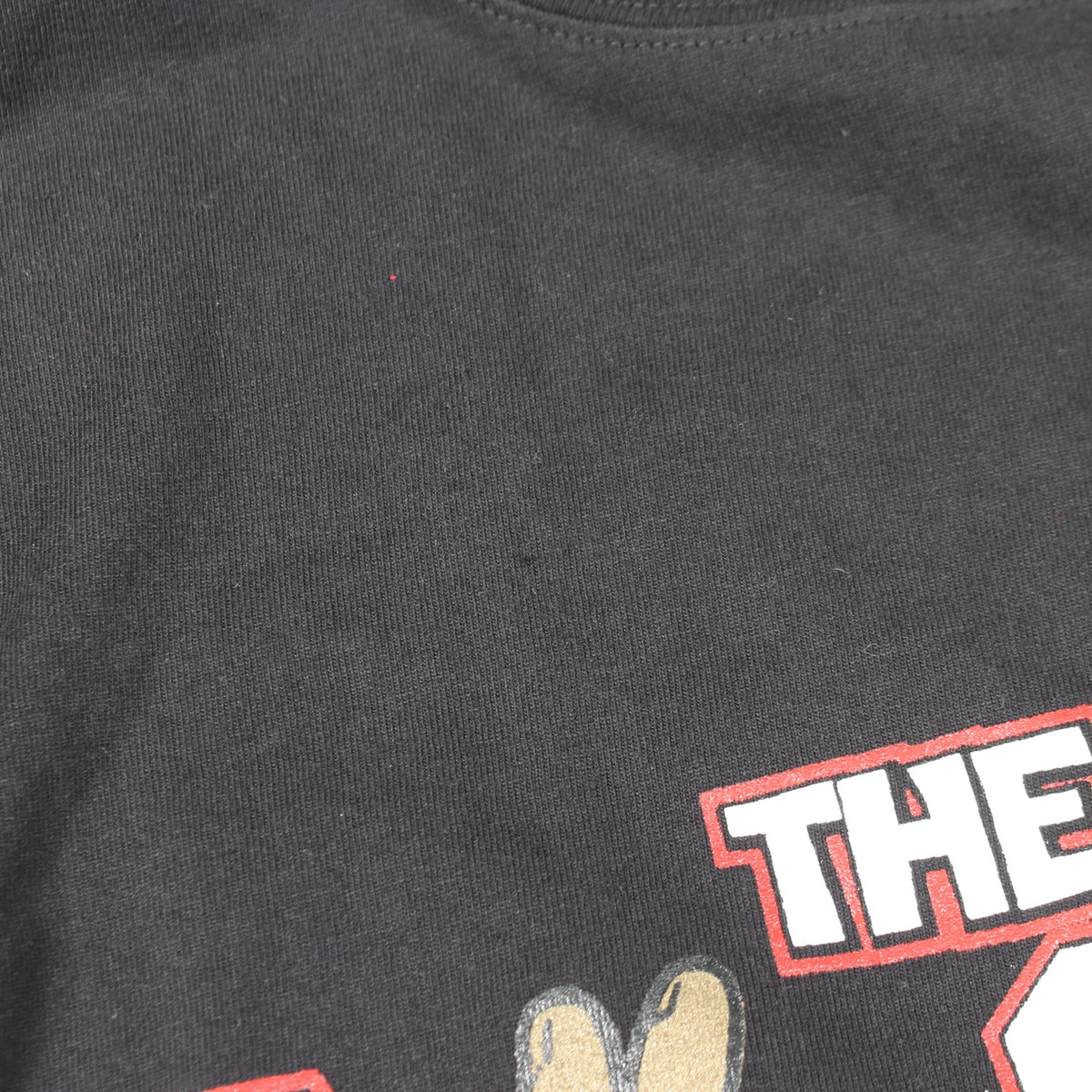 THE Goonies プリント 半袖Tシャツ コットン ブラック ディプロマッツ