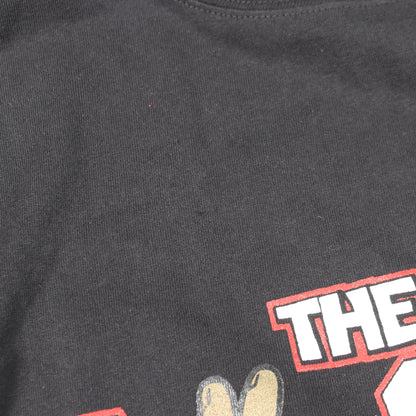 THE Goonies プリント 半袖Tシャツ コットン ブラック ディプロマッツ