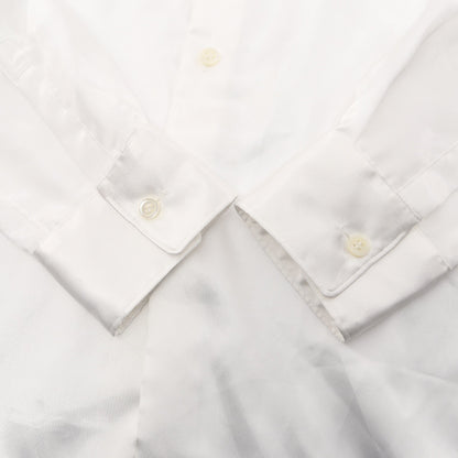 ビッグカラー 長袖 シャツ ホワイト コムデギャルソンコムデギャルソン トップス Comme des Garcons Comme des Garcons