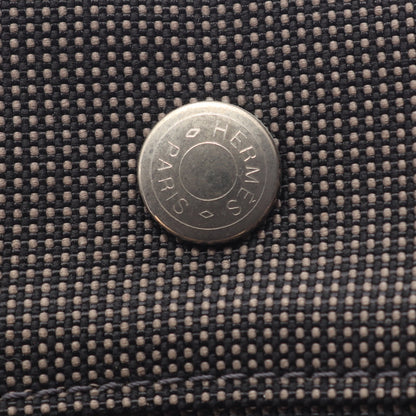 エールライン アドPM バックパック リュックサック ナイロンキャンバス グレー シルバー金具 エルメス