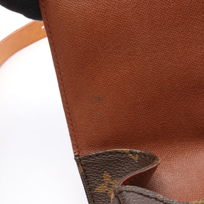 カルトシエールMM モノグラム ショルダーバッグ PVC レザー ブラウン ルイヴィトン
