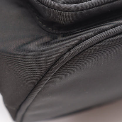 デュエット Re-Nylon バケットバッグ 2WAY ハンドバッグ ナイロン サフィアーノレザー ブラック プラダ