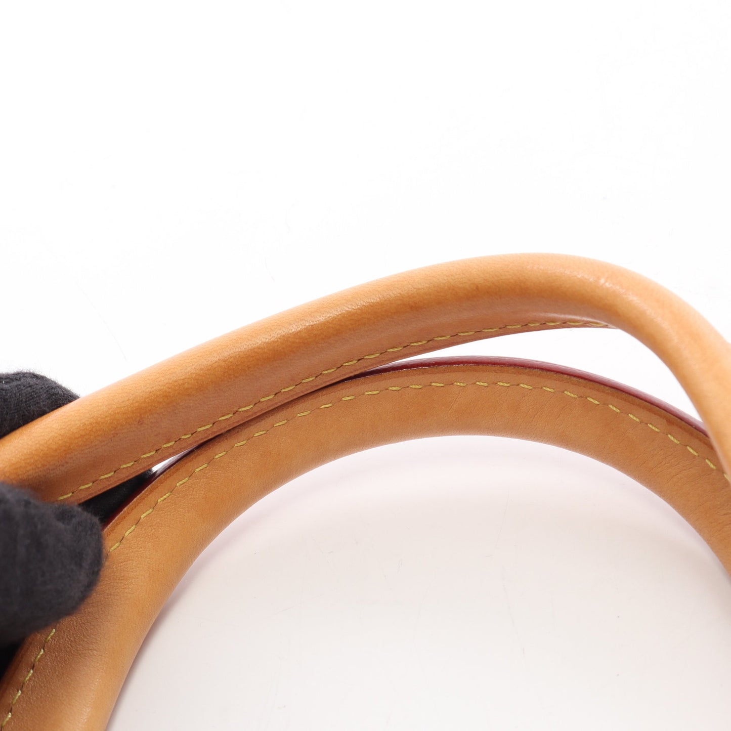 リボリーMM モノグラム 2WAY ハンドバッグ PVC レザー ブラウン ルイヴィトン