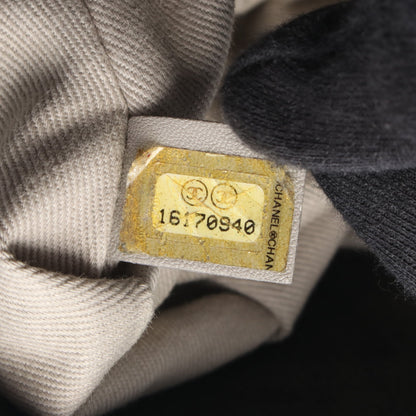 ココマーク マトラッセ 2WAY チェーンショルダーバッグ レザー ブラック シルバー金具 シャネル