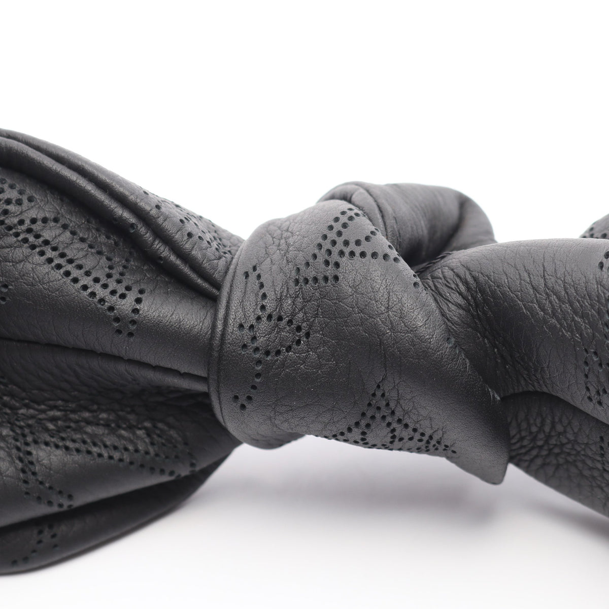 ホワイノットMM マヒナ ノワール ショルダーバッグ レザー ブラック ルイヴィトン