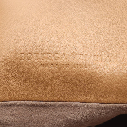 イントレチャート 2WAY ハンドバッグ レザー ブラウン ボッテガヴェネタ バッグ BOTTEGA VENETA